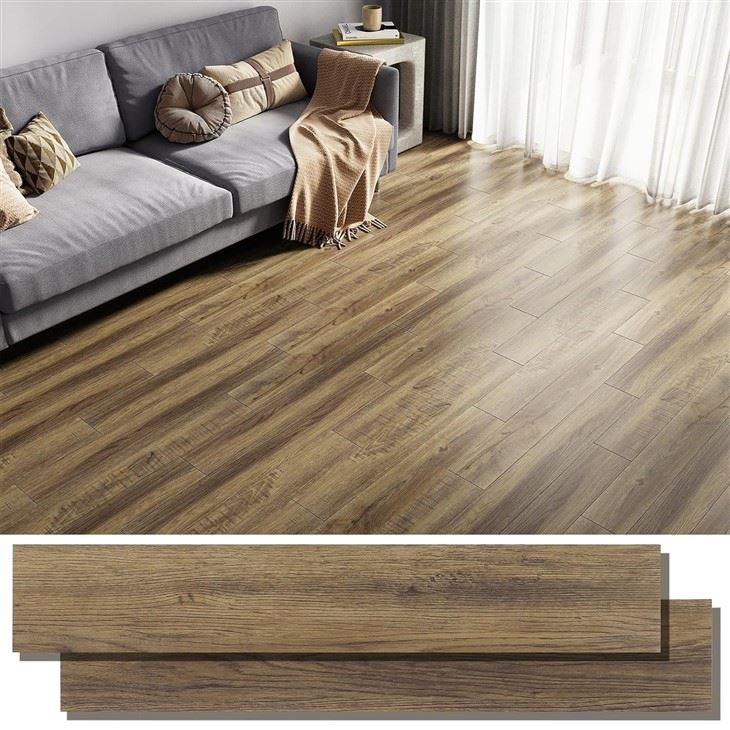 Dark Wood LVT Flooring