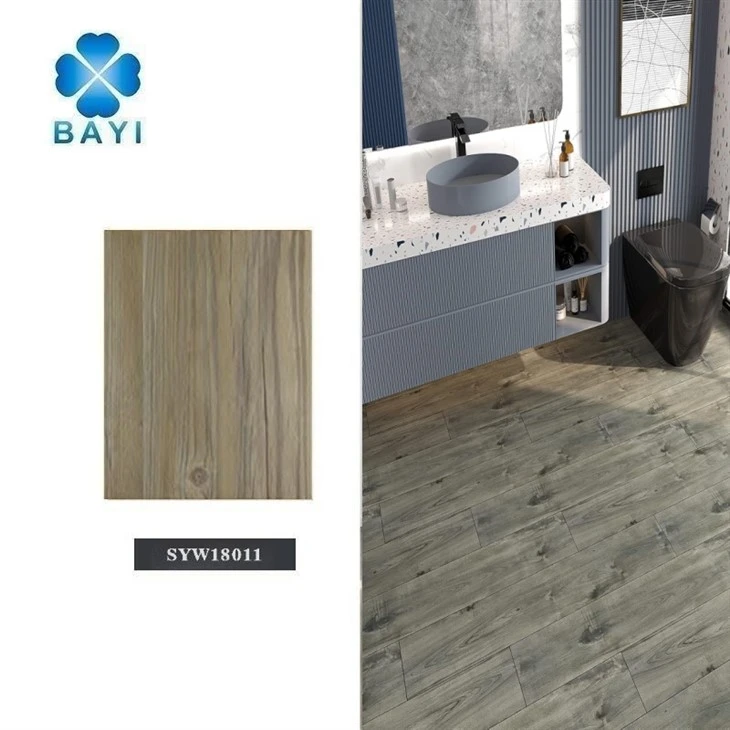 LVT Flooring Bathroom Tiles
