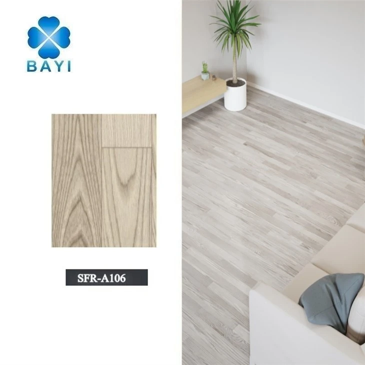 Modern Peel And Stick Stain Resistant Vinyl Floor Roll