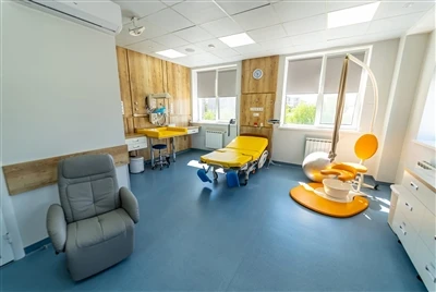 Extending PVC Flooring Onto Wall Creates A Sterile Diagnosis And Treatment Space