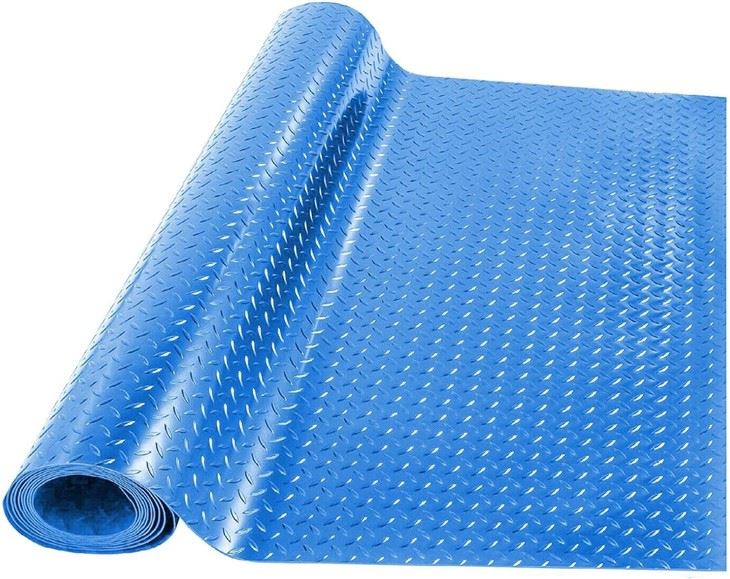 Non-Slip Diamond Plate PVC Floor Mat
