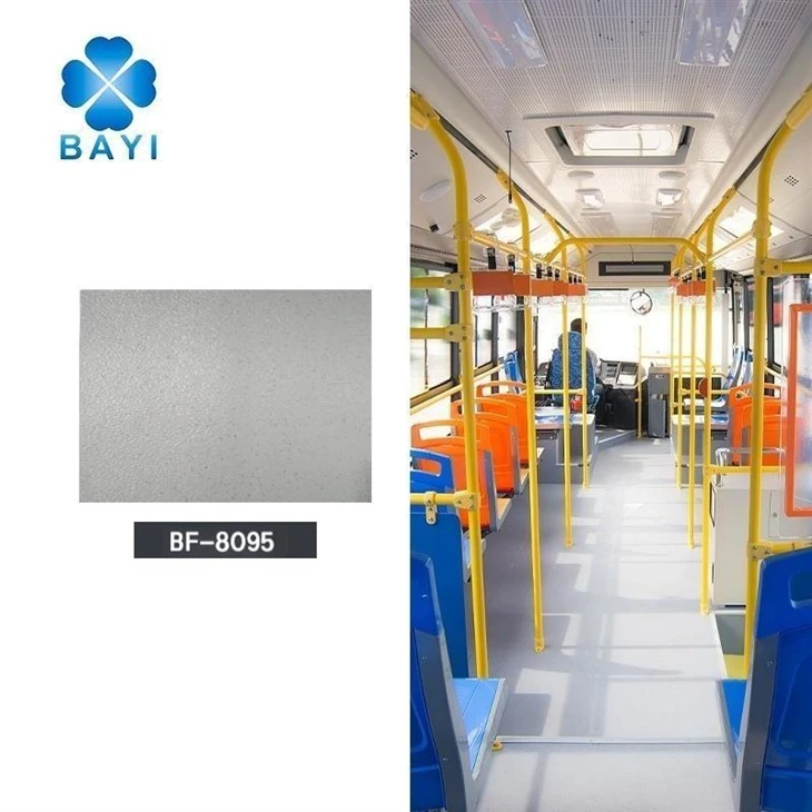 Waterproof Commercial Bus Safety Vinyl Flooring