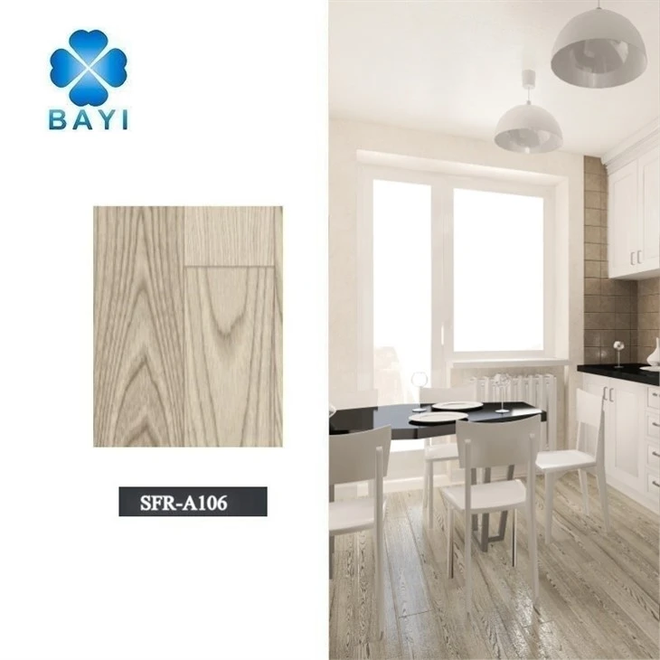 Wood Grain Residential Vinyl Sheet Flooring 12 Ft. Wide