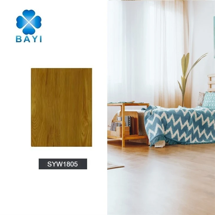 Wood Look Bedroom Vinyl LVT Flooring Plank