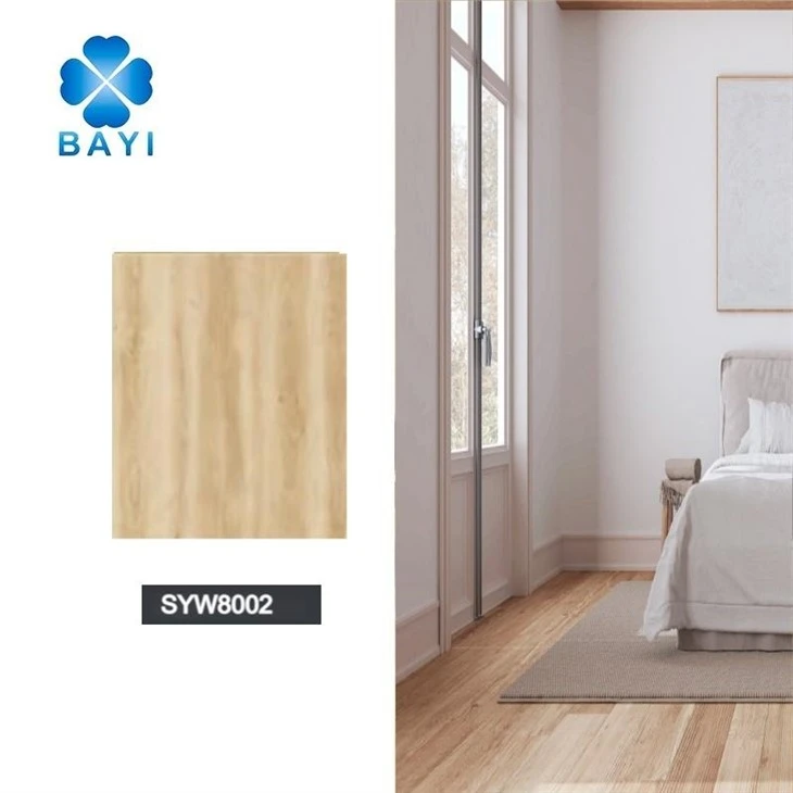 Wooden European Style Engineered Vinyl SPC Flooring